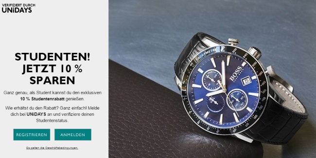 Watchshop-Studentenrabatt
