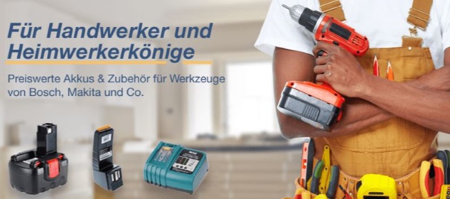 akku500 Werkzeug-Akkus