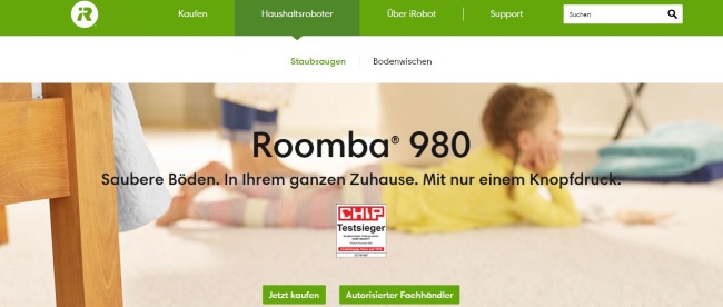 iRobot Onlineshop