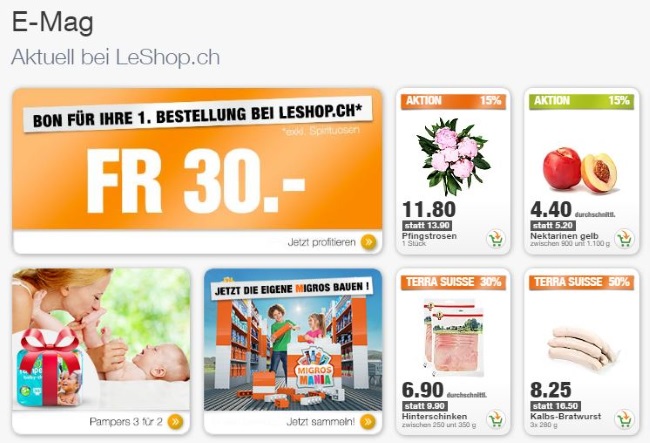 LeShop Aktionsangebote