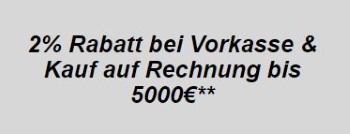 Wohnlicht Vorkasse-Rabatt