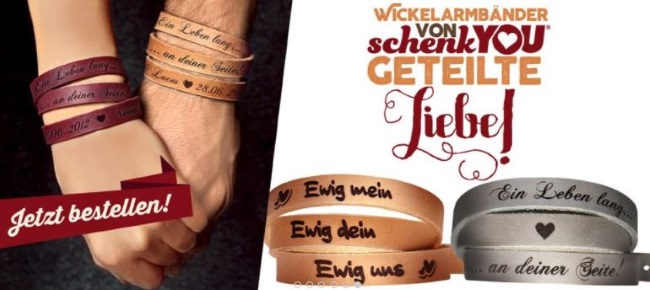 schenkYOU Armbänder