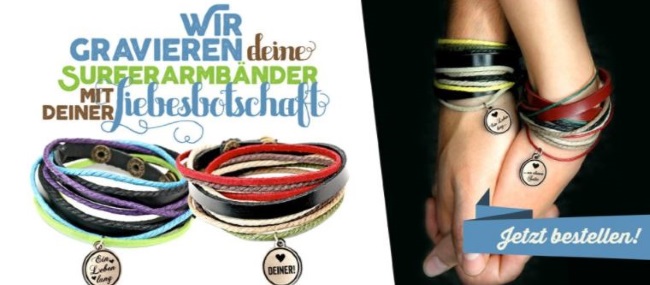schenkYOU Superarmbänder