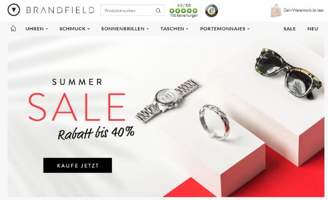 Brandfield Onlineshop