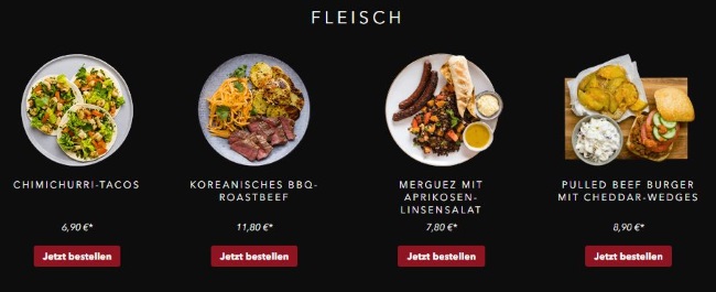 Kochhaus Fleisch