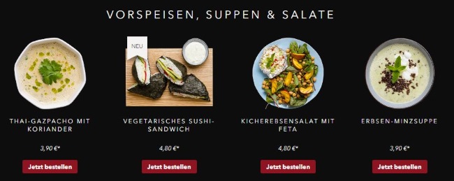 Kochhaus Vorspeisen