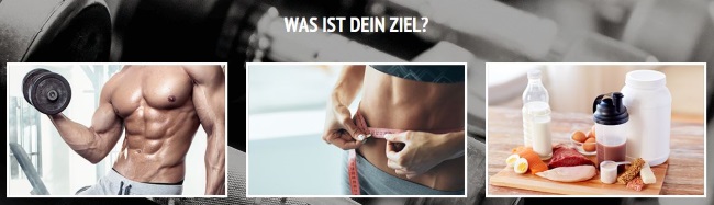 Muskelmacher Shop Trainingsziele