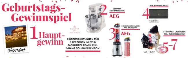 Brigitte Box Gewinnspiele