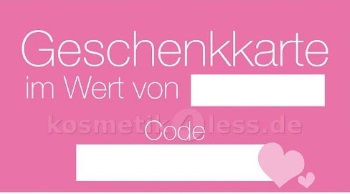 Kosmetik4less Geschenkgutschein