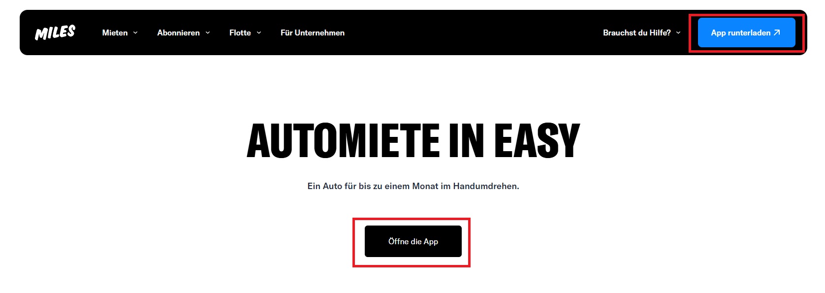 Gutscheincode Miles