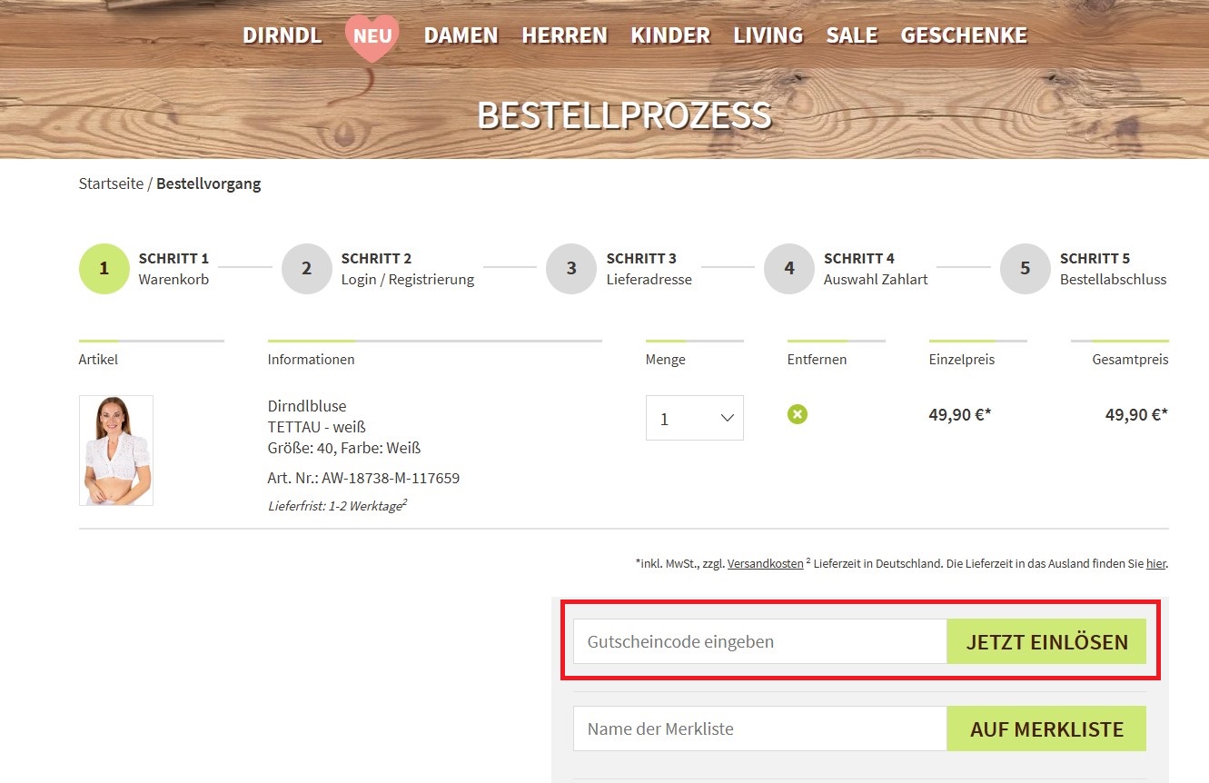 Alpenwahnsinn Gutscheincode einloesen