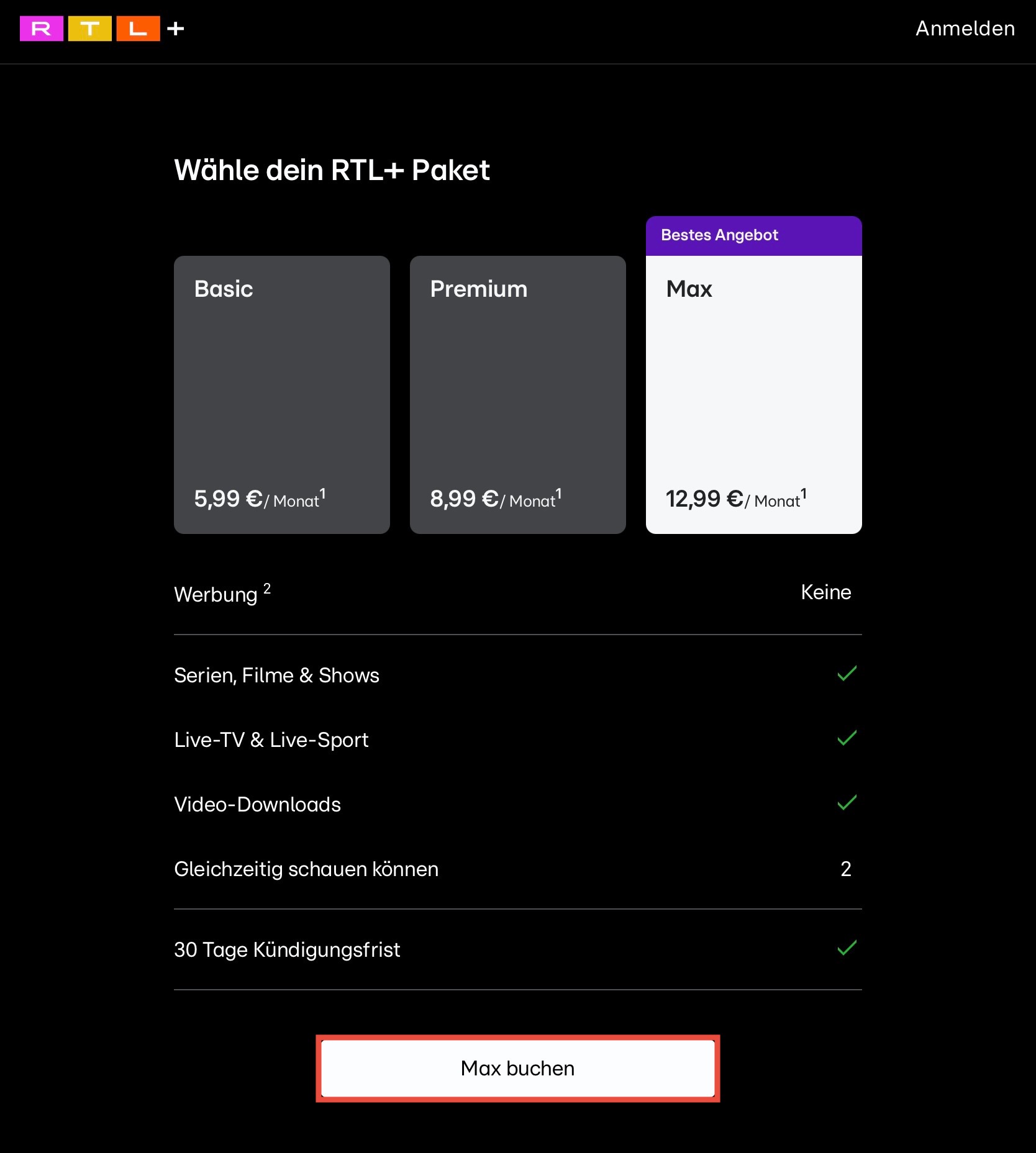 RTL+ Gutscheincodes