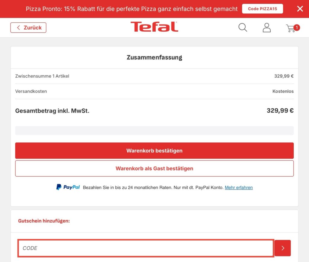 Tefal Code