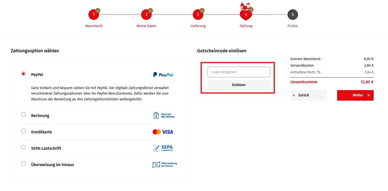 Lebkuchen Schmidt Gutscheincode einloesen