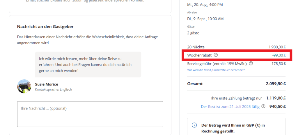 Gutschein FeWo-Direkt