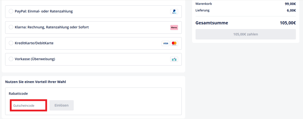 ManoMano Rabattcode eingeben