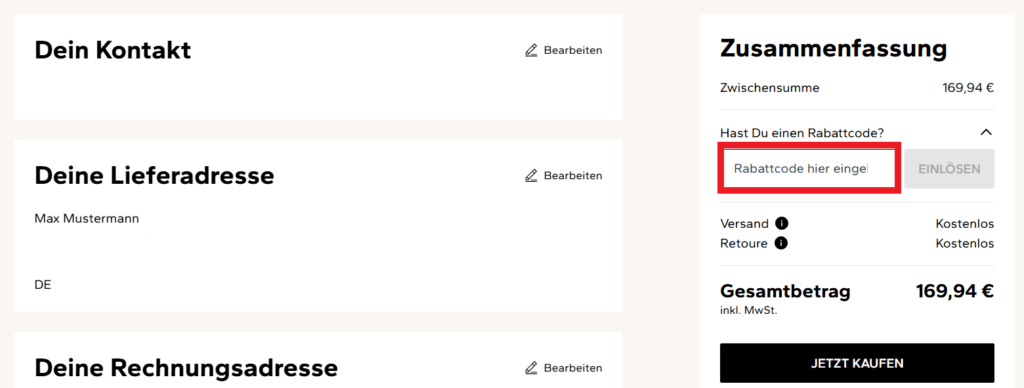 schuhe.de Rabattcode eingeben