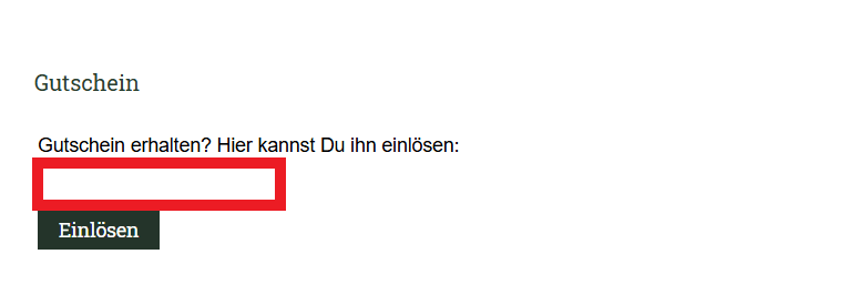 Landig Gutscheincode eingeben