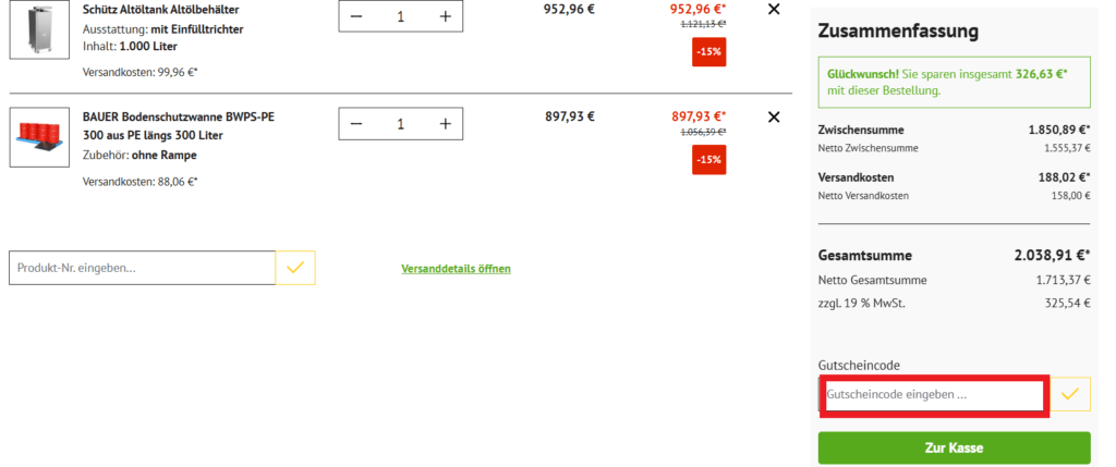 MR-Shop Gutscheincode einloesen