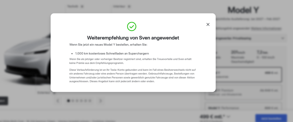 Tesla Referral Code